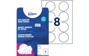Avery Zweckform NamensEtik. rund 65mm Laser Inhalt: 160 Etik. / 20 Blatt