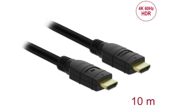 Delock Aktives HDMI Kabel 4K 60Hz, 10m