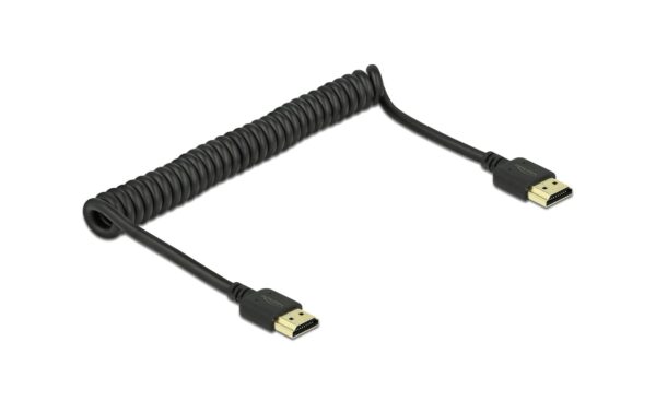 Delock HDMI Spiralkabel 4K 60Hz, 40-150cm kaufen Schweiz | Mediatech.ch