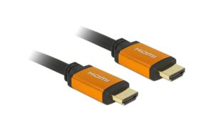 Delock High Speed HDMI Kabel 8K 60Hz 1.5m, gold