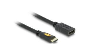 Delock, Verlängerungskabel 4K 30Hz HDMI - H Verlängerung, 4K 30Hz, 2m, schwarz