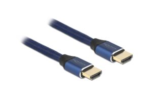 1486048 - Mediatech Delock Ultra High Speed HDMI Kabel 8K 60Hz, zertifiziert, 0.5m, blau