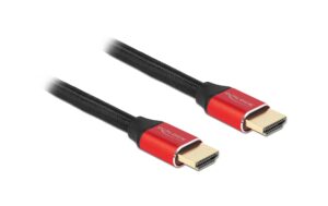 1486058 - Mediatech Delock Ultra High Speed HDMI Kabel 8K 60Hz, zertifiziert, 2m, rot