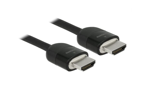 1486097 - Mediatech Delock Premium HDMI Kabel 4K 60Hz 2m, schwarz kaufen Schweiz | Mediatech.ch