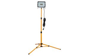 STEFFEN LED Strahler Worklight 50W 4200lm 6500K, IP54, Stativ, höhenverstellbar