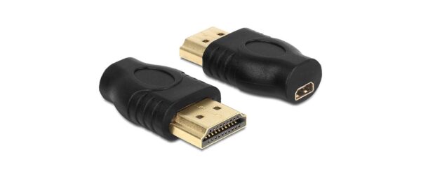 Delock Adapter HDMI Micro-D zu HDMI-A Buchse/Stecker kaufen Schweiz | Mediatech.ch