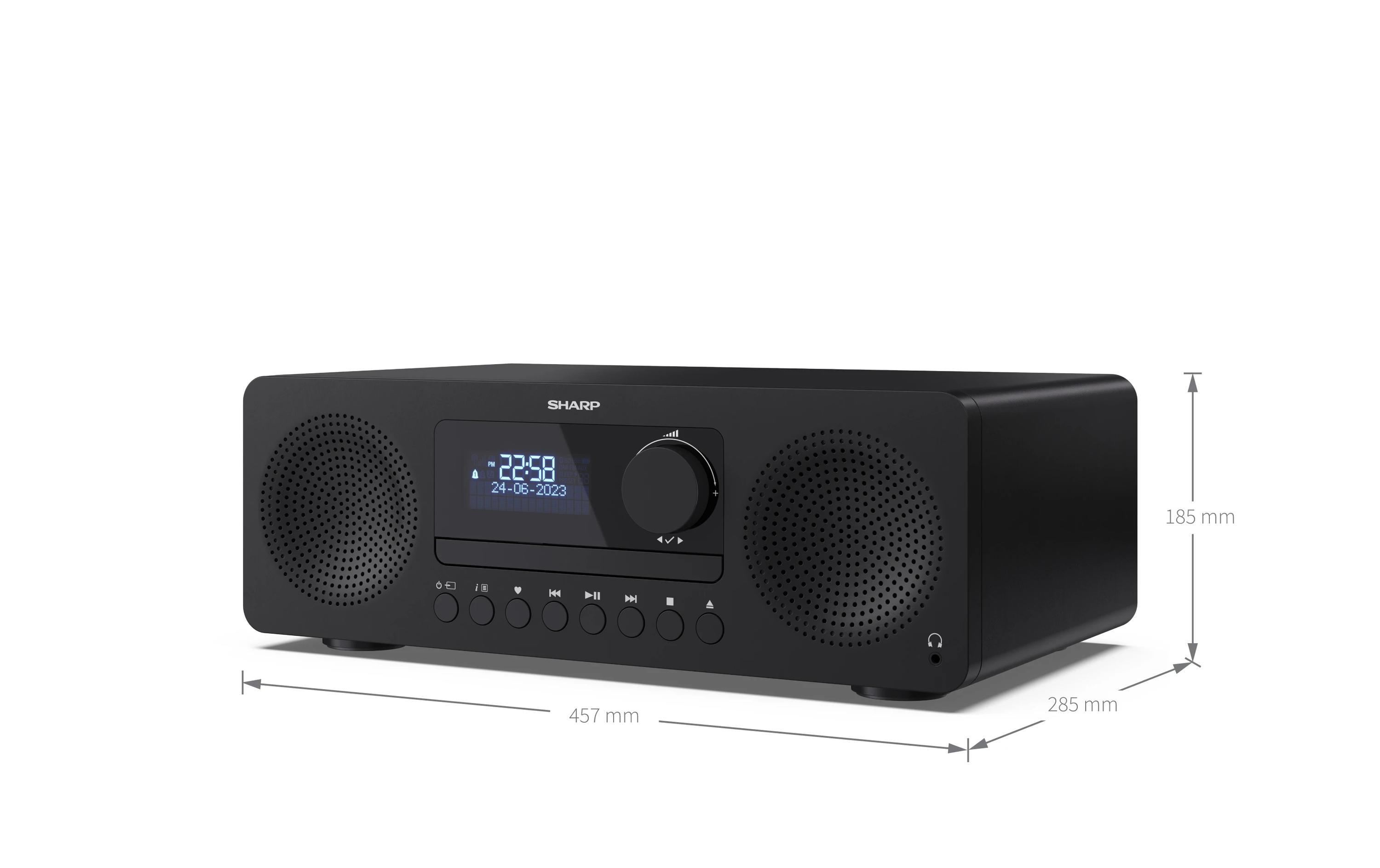 1489011_1 - Mediatech Sharp Hifi System XL-B720D schwarz