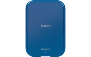 1489237 - Mediatech Canon Zoemini 2 marineblau, Zink Zero Ink, 313 x 500dpi, Bluetooth, Mini Print App,