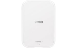 Canon Zoemini 2 perlweiss, Zink Zero Ink, 313 x 500dpi, Bluetooth, Mini Print App,