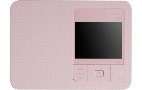 Canon Selphy CP1500 pink, 300x300dpi,WLAN, 8.9cm LCD Display, PictBridge,AirPrint,