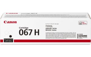 Toner Canon 067H  Black, 3130 Seiten zu LBP631/633/651/655/657