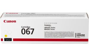 Toner Canon 067 Yellow, 1250 Seiten zu LBP631/633/651/655/657