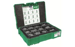 SPAX Sortiment im T-Loc Systainer 1400 Spanplattenschrauben in 12 Abmessungen
