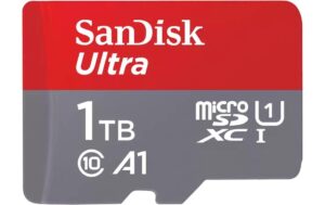 SanDisk microSDXC Card Ultra 1TB UHS-I U1, Lesen 150MB/s, inkl. SD-Adapter kaufen Schweiz | Mediatech.ch