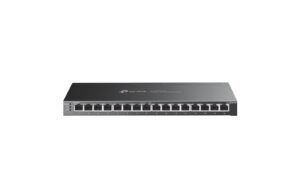 TP-Link TL-SG2016P: 16Port man. PoE Switch 8xPoE GE & 8xGE,120W Budget