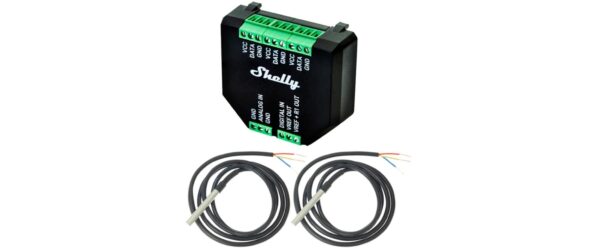 Shelly AddOn Plus mit 2 Temperatur Sensoren für Shelly Plus Aktoren kaufen Schweiz | Mediatech.ch