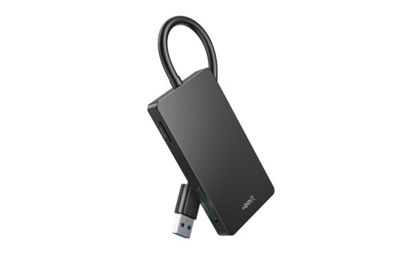onit USB-A Multi-Kartenleser USB 3.0, schwarz, 3 Slots