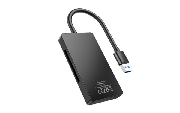 onit USB-A Multi-Kartenleser USB 3.0, schwarz, 3 Slots