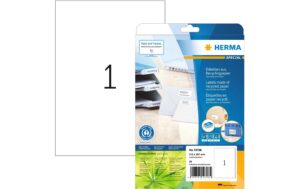 Herma Universaletiketten Recycling 20 Etiketten, A4, 20 Blatt, 210x297mm