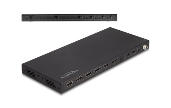 1497253_1 - Mediatech Delock HDMI Matrix Switch 4K 60Hz 4x HDMI in zu 2x HDMI out, Audio Extraktor