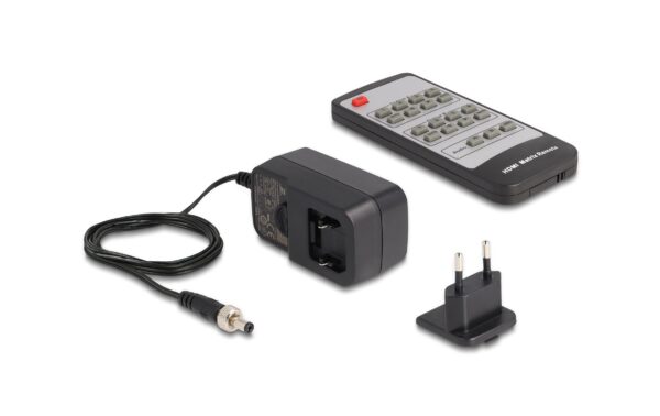 1497253_3 - Mediatech Delock HDMI Matrix Switch 4K 60Hz 4x HDMI in zu 2x HDMI out, Audio Extraktor