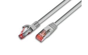149731 - Mediatech Wirewin Patchkabel: S/FTP 20m grau Cat.6, AWG27, 1Gbps, 250MHz, Zugentlastung