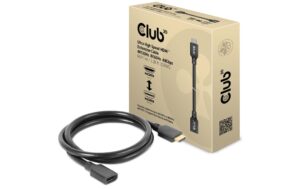 1497742 - Mediatech Club 3D, Ultra High Speed HDMI Verlängerungskabel, 1.0 Meter