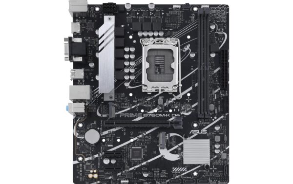 ASUS PRIME B760M-K D4, mATX, LGA LGA1700, 2x DDR4, PCI-E 4.0, HDMI, DP kaufen Schweiz | Mediatech.ch