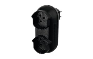 Steffen Mehrfachadapter STRONG 2xT15 schwarz kaufen Schweiz | Mediatech.ch