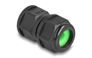 Delock Durchführungskupplung für RJ45 IP67, staub/wasserdicht, schwarz kaufen Schweiz | Mediatech.ch