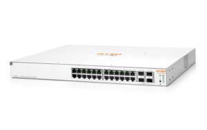 1500722 - Mediatech HPE Aruba Networking HP 1930-24G: 24 Port RJ45 1Gb Switch 4SFP+, inkl. PSU, PoE+ Cl. 4 195W kaufen | Mediatech.ch