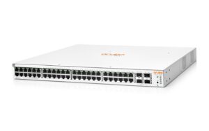 HPE Aruba Networking HP 1930-48G: 48 Port RJ45 1Gb Switch 4SFP+, inkl. PSU, PoE+ Cl. 4 370W kaufen | Mediatech.ch
