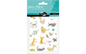 Clairefontaine Sticker Mimi Katzen 4 Stickerbögen