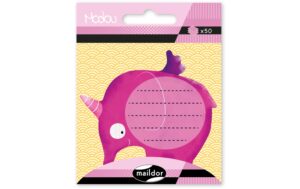 Clairefontaine Haftnotiz Einhorn Elefant 50 Blatt, 7.5 x 11.5 cm