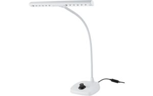 K&M 12298 LED Pianoleuchte weiss, 2500 Lux, 3m Netzkabel, dimmbar