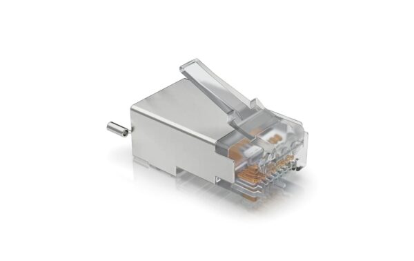 Ubiquiti RJ-45 Stecker: UISP-CONNECTOR-SHD 100er Pack Cat5e, für UISP Cable, geschirmt kaufen Schweiz | Mediatech.ch