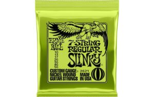 Ernie Ball 2621 Slinky Nickel E-Gitarren Saitensatz, 7 S.,  Regular 10-56