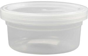 Creativ Company Dose mit Deckel 125 ml 20 Stück, 84 x 38 mm