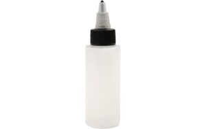 Creativ Company Plastikflasche leer mit Dosierspitze, 20 Stück, 60 ml