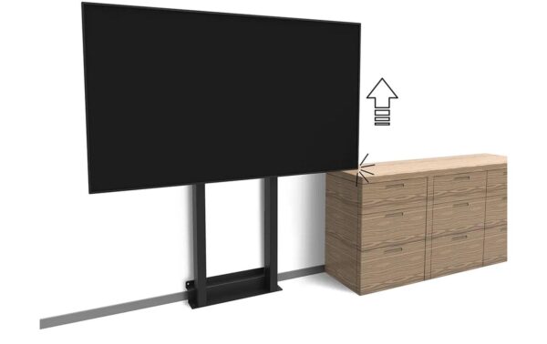 Neomounts WL55-875BL1 Motorised Wall Mount schwarz