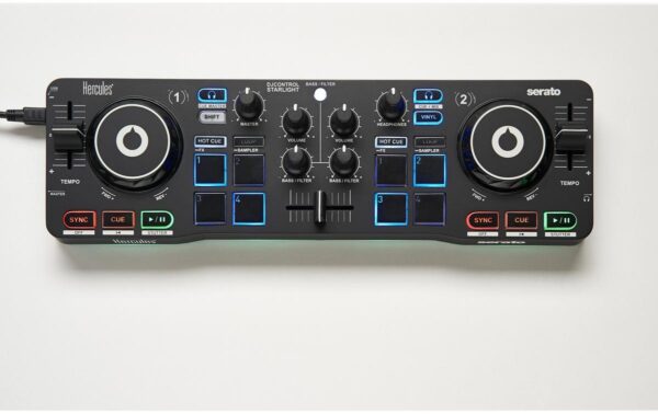 Hercules DJControl Starlight DJ-Controller zur Einführung in das DJ-ing