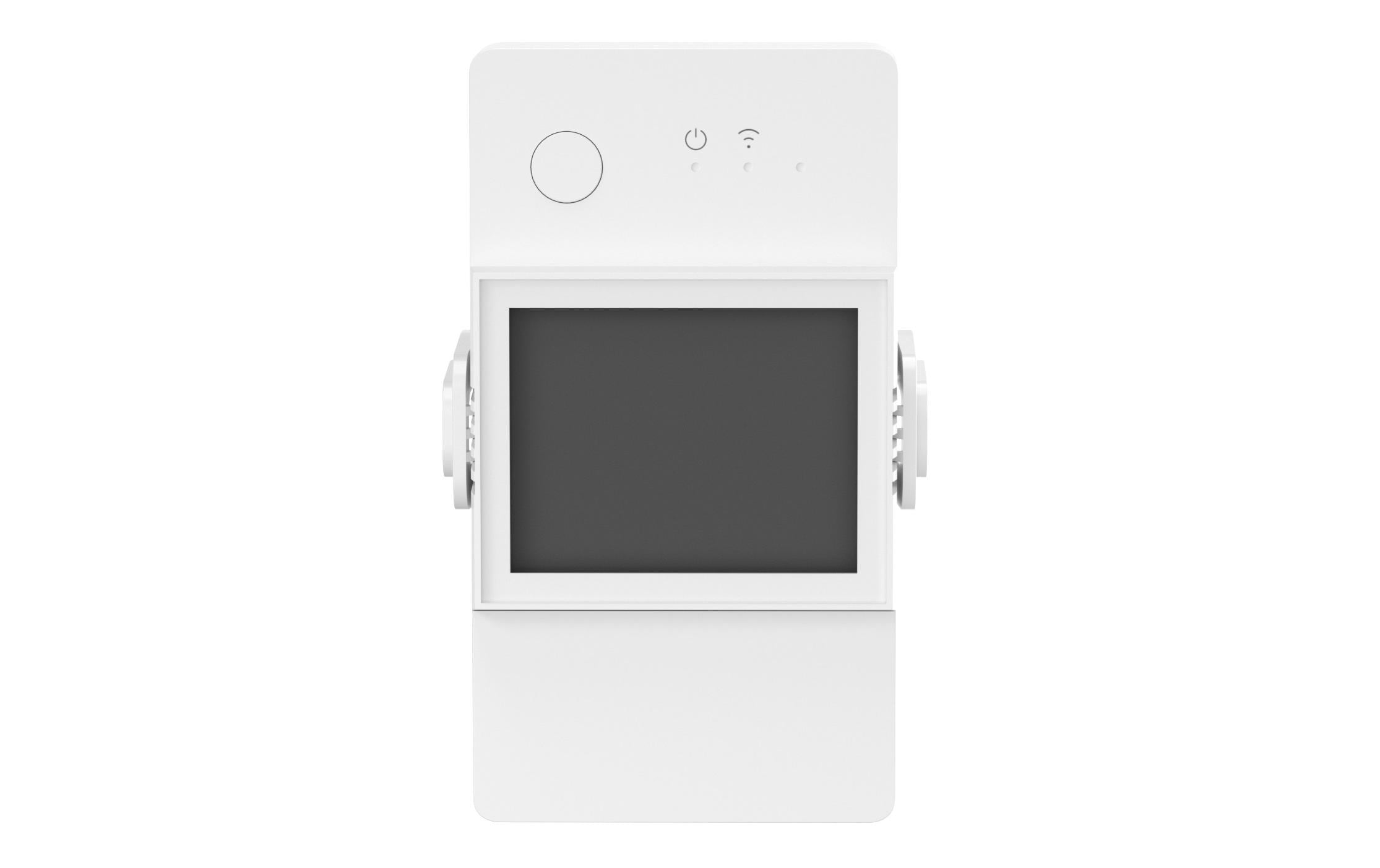 1505453_1 - Mediatech SONOFF WiFi-Schaltaktor Powe Meter POWR316D DIY 230V 16A weiss mit Display
