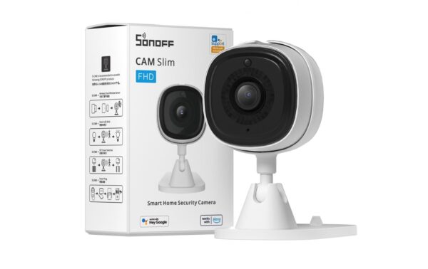 1505466_4 - Mediatech SONOFF WiFi-Überw. Kamera S-CAM DC 5V 1A 5W 130° mit Netz Adapter