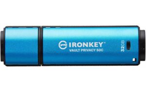 1506529 - Mediatech Kingston IronKey Vault Privacy 50 32GB USB3.2 (Typ-C), AES-256 Encrypted, FIPS 197 kaufen Schweiz | Mediatech.ch