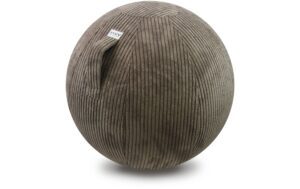 Vluv Vlip Breitcord Stoff Sitzball Nougat, Ø 60-65 cm