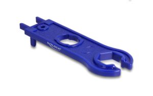 Delock Werkzeug für DL4 Kabel & Konnektoren Sechskant, blau, 2 Stück