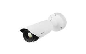 Hanwha Netzwerkkamera TNO-3050T Outdoor, Thermal Bullet, QVGA, Weiss