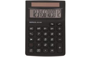 Maul Tischrechner ECO 650 12 Stellen, schwarz kaufen Schweiz | Mediatech.ch