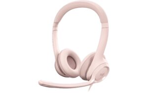 Logitech H390 Stereo-USB-Headset rose Mikrofon, USB