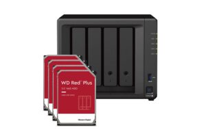 Synology DS923+, 4-bay NAS inkl. 4x 8TB HDD WD Red Plus